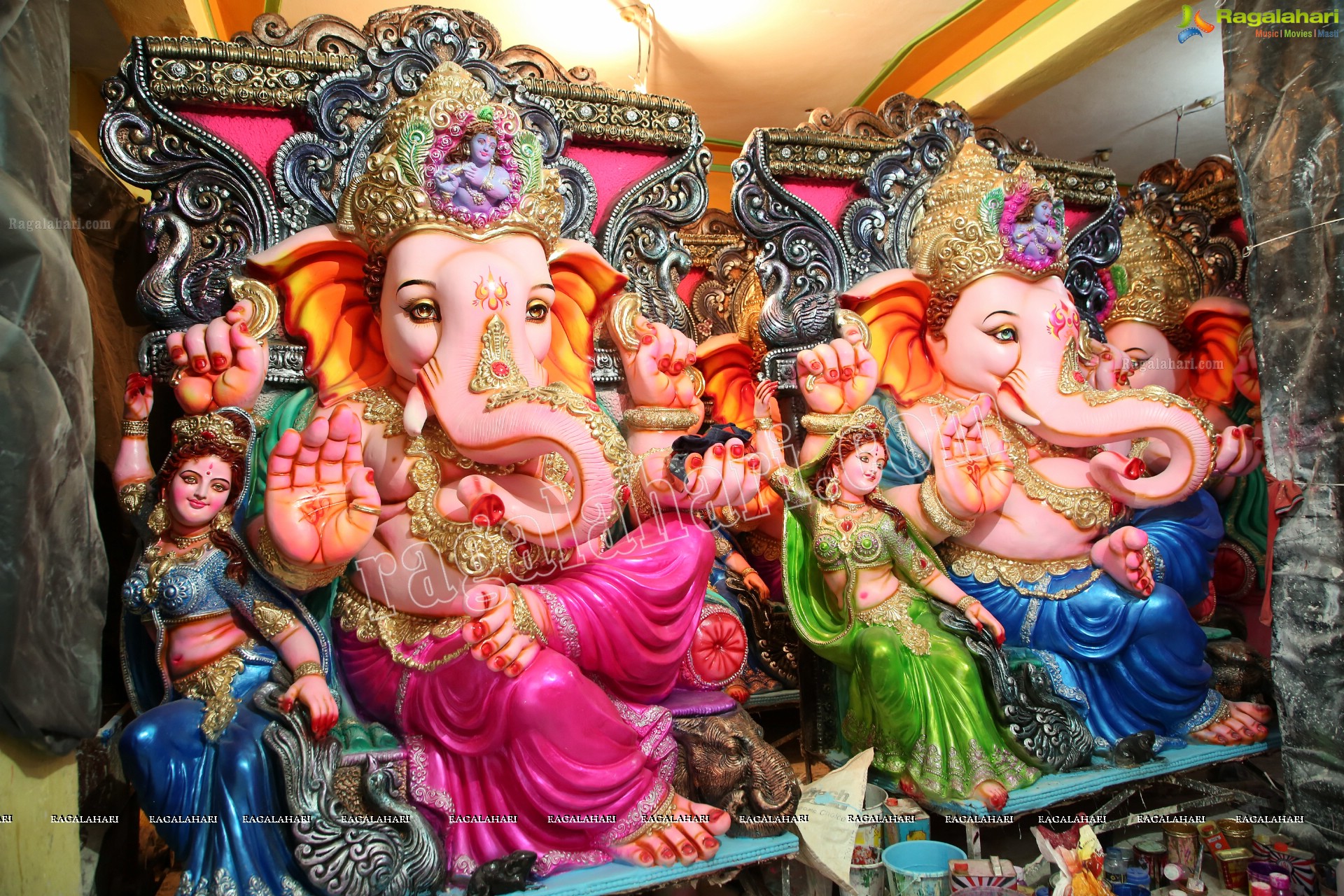 Hyderabad's Ganesh Festival Idols 2019