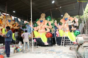 Hyderabad's Ganesh Festival Idols