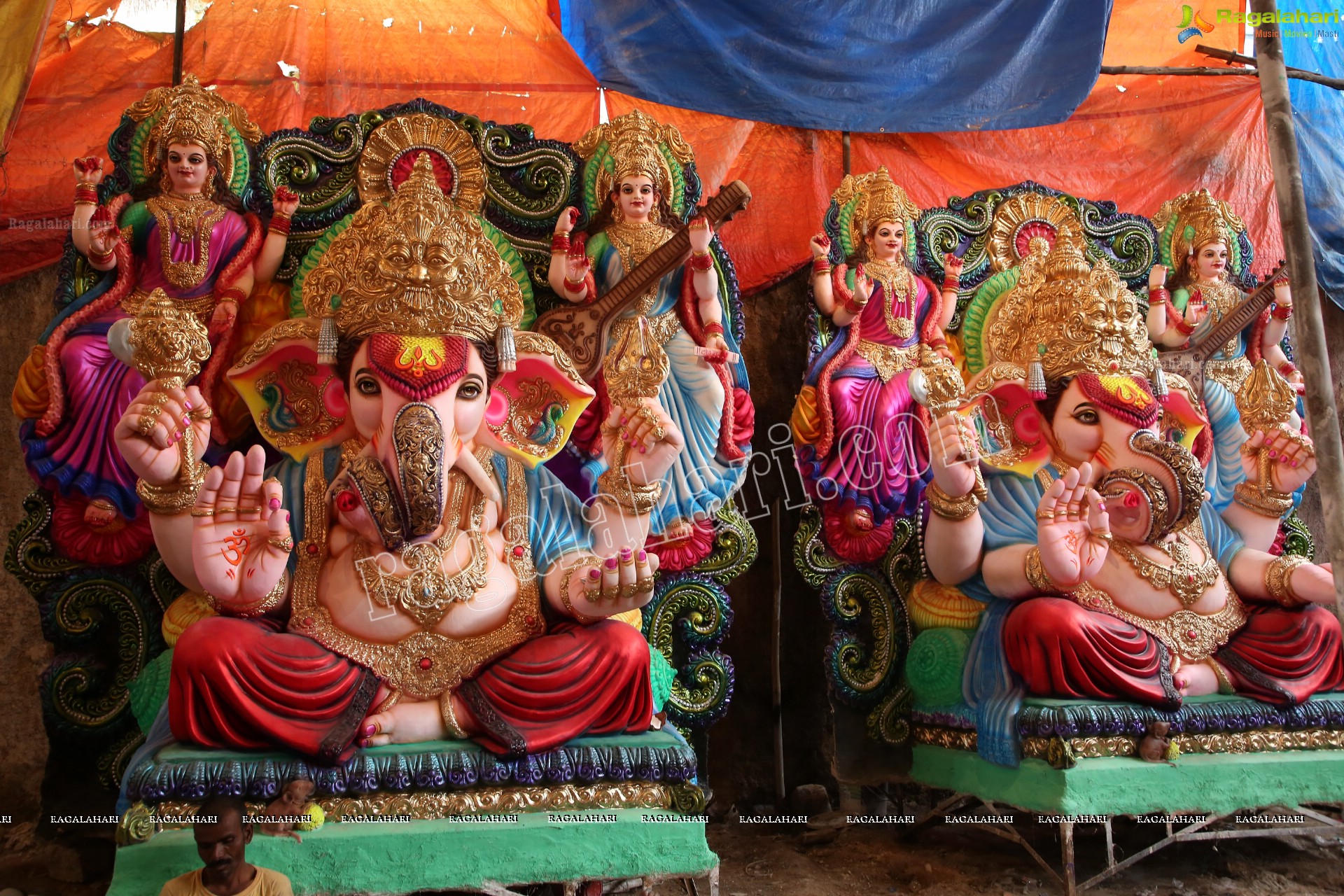 Hyderabad's Ganesh Festival Idols 2019