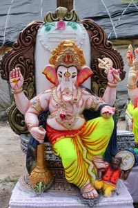 Hyderabad's Ganesh Festival Idols