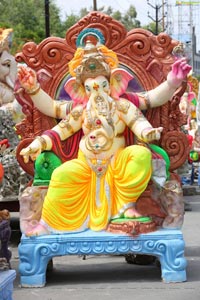 Hyderabad's Ganesh Festival Idols