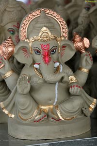 Hyderabad's Ganesh Festival Idols