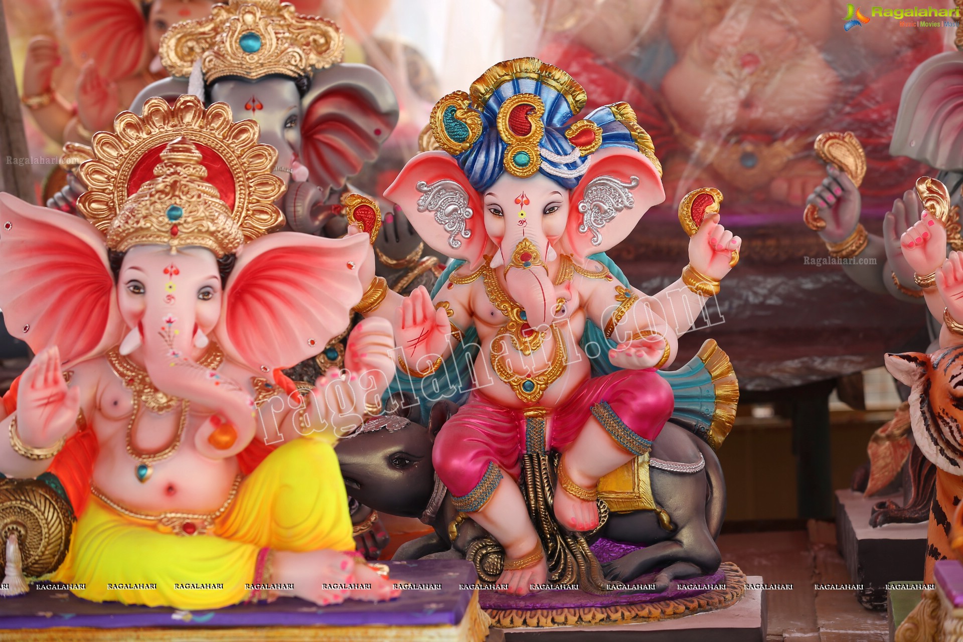 Hyderabad's Ganesh Festival Idols 2019