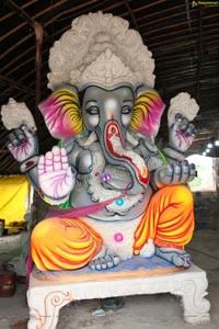 Hyderabad's Ganesh Festival Idols