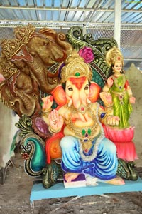 Hyderabad's Ganesh Festival Idols