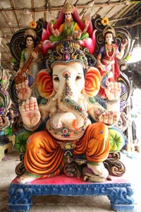 Hyderabad's Ganesh Festival Idols