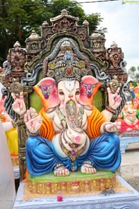 Hyderabad's Ganesh Festival Idols