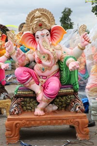 Hyderabad's Ganesh Festival Idols