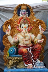 Hyderabad's Ganesh Festival Idols