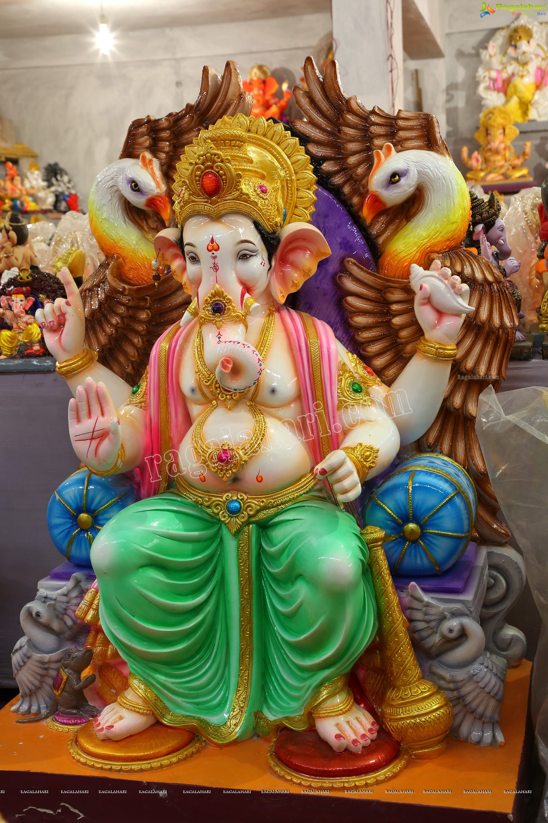 Hyderabad's Ganesh Festival Idols 2019