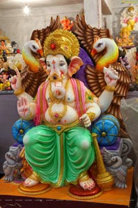 Hyderabad's Ganesh Festival Idols