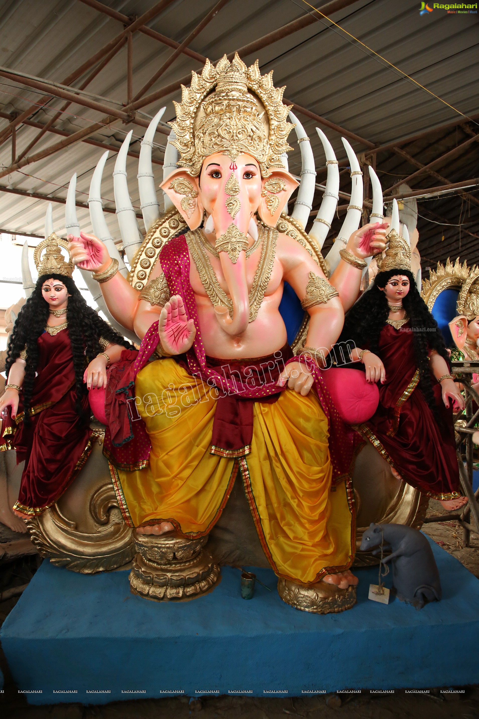 Hyderabad's Ganesh Festival Idols 2019