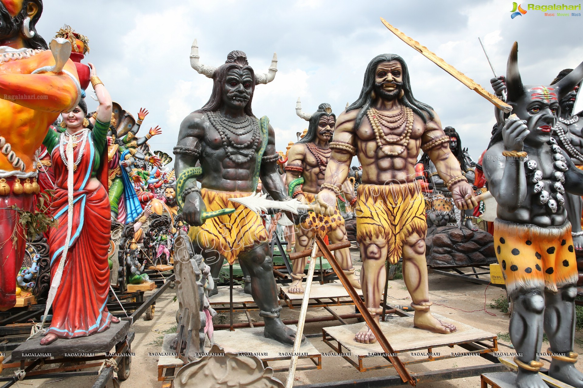 Hyderabad's Ganesh Festival Idols 2019