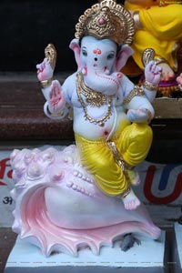 Hyderabad's Ganesh Festival Idols