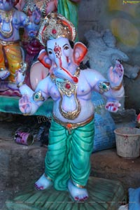 Hyderabad's Ganesh Festival Idols