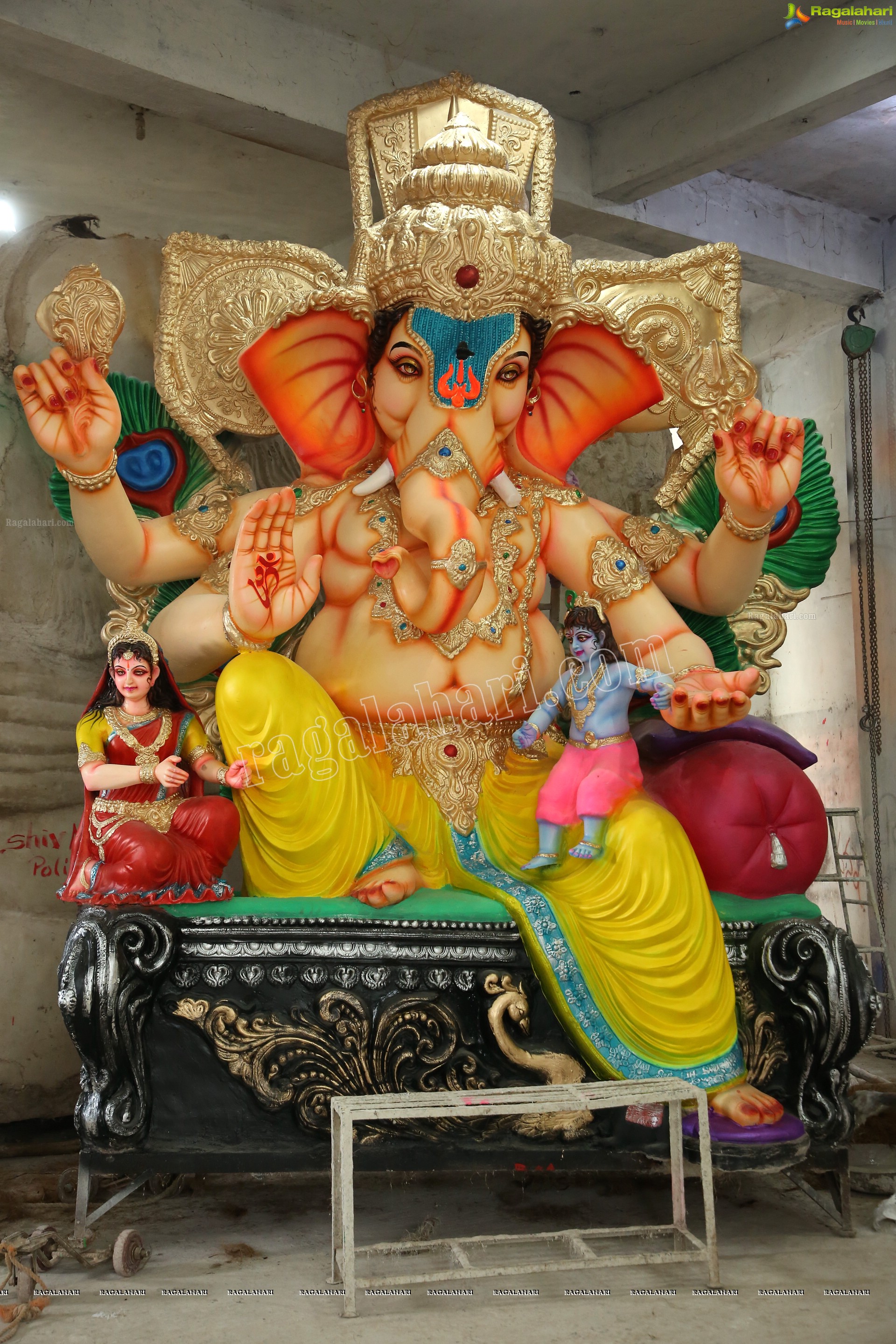 Hyderabad's Ganesh Festival Idols 2019