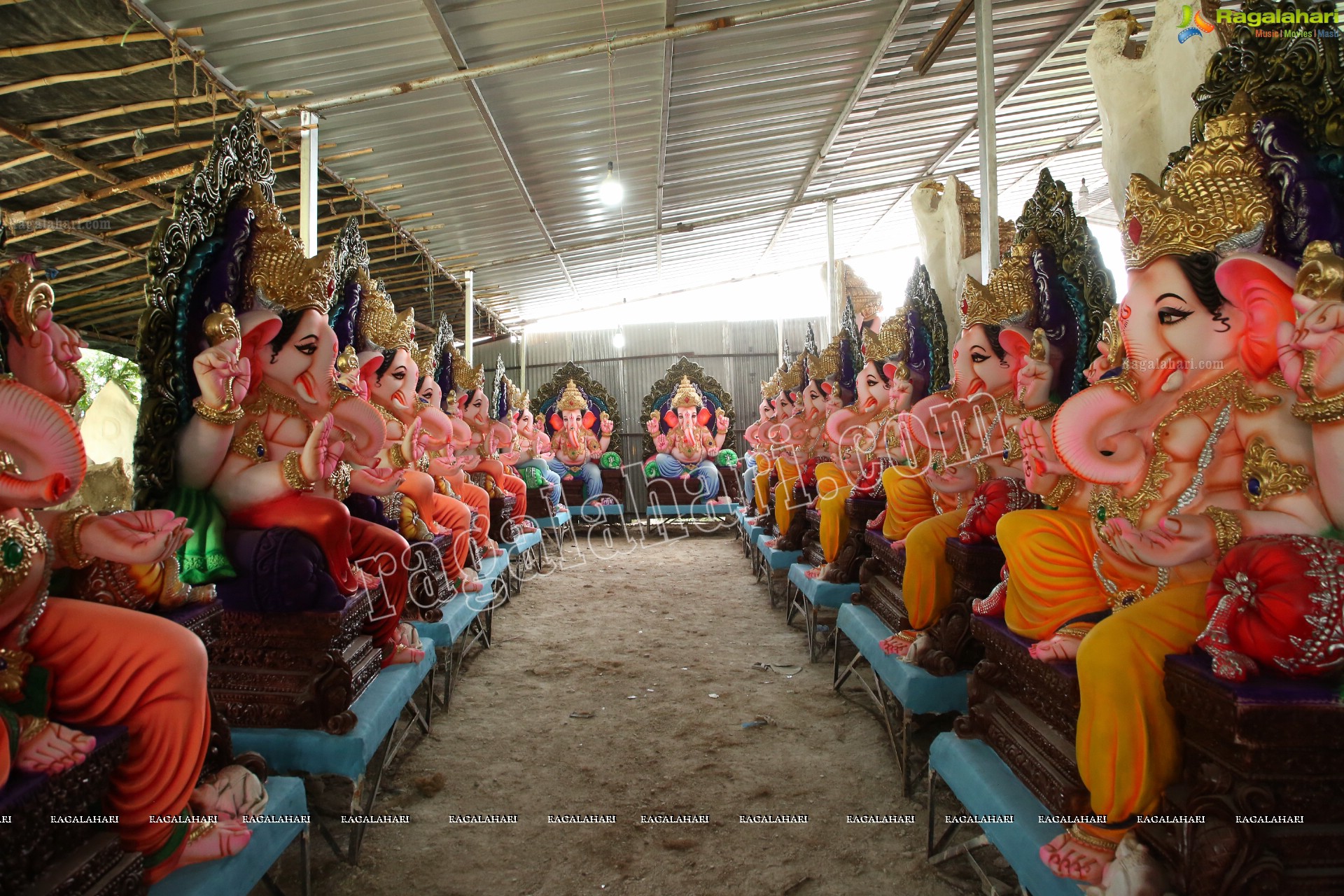 Hyderabad's Ganesh Festival Idols 2019