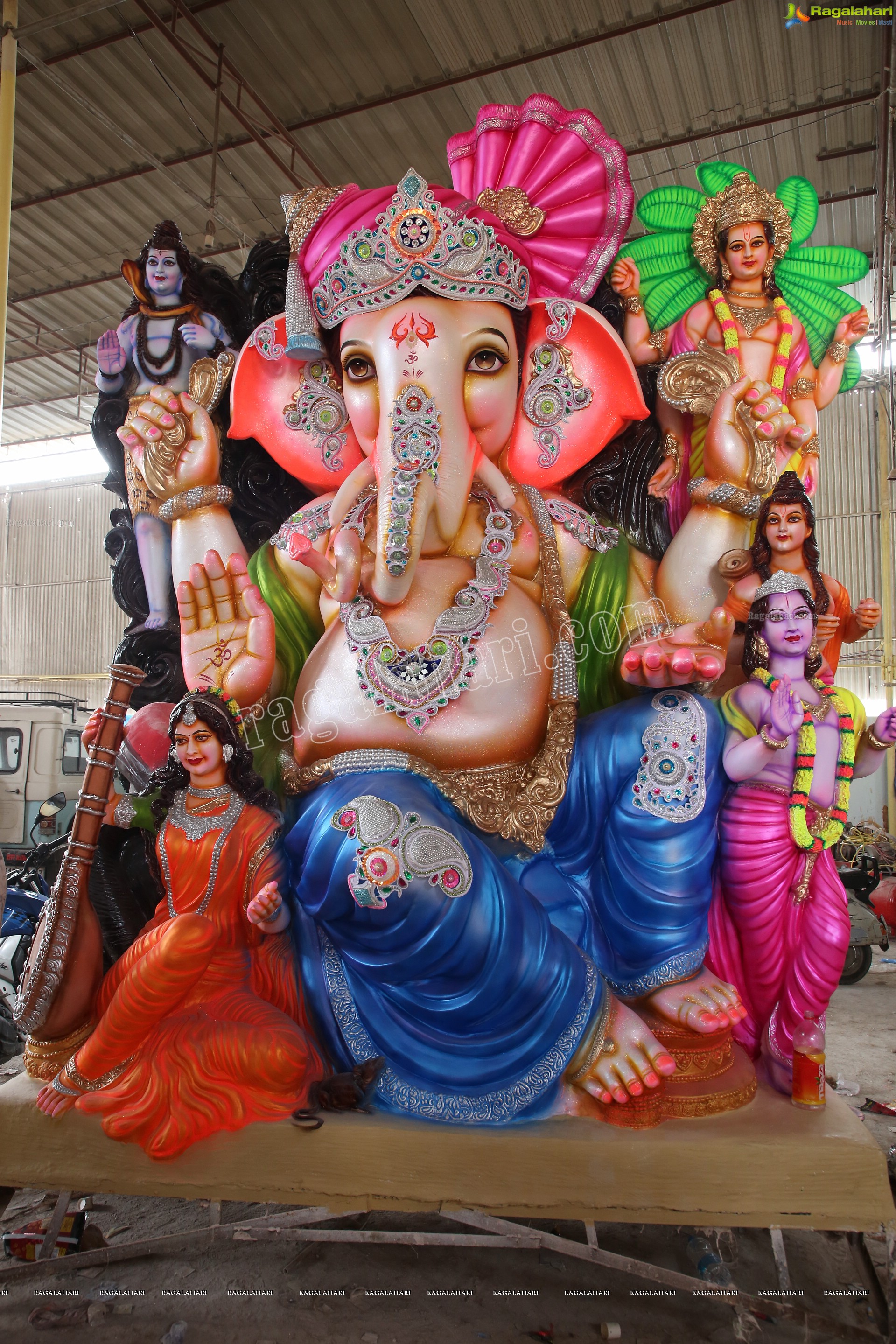 Hyderabad's Ganesh Festival Idols 2019