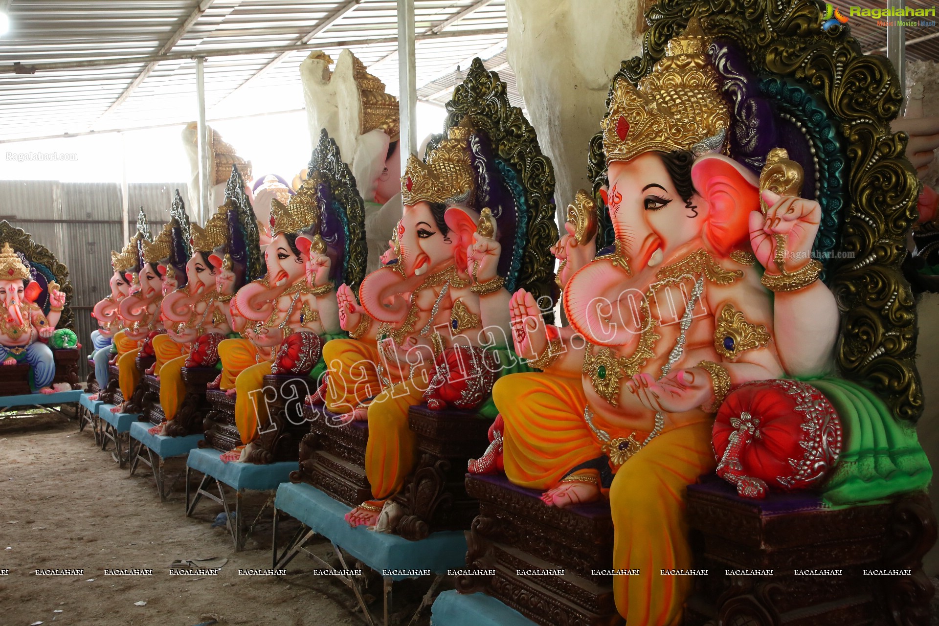 Hyderabad's Ganesh Festival Idols 2019