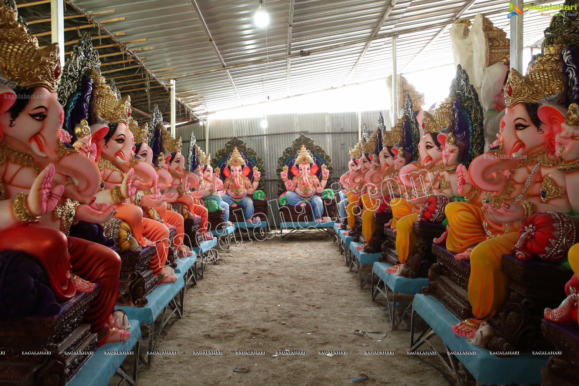 Hyderabad's Ganesh Festival Idols 2019