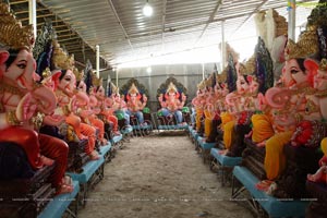 Hyderabad's Ganesh Festival Idols