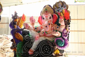 Hyderabad's Ganesh Festival Idols