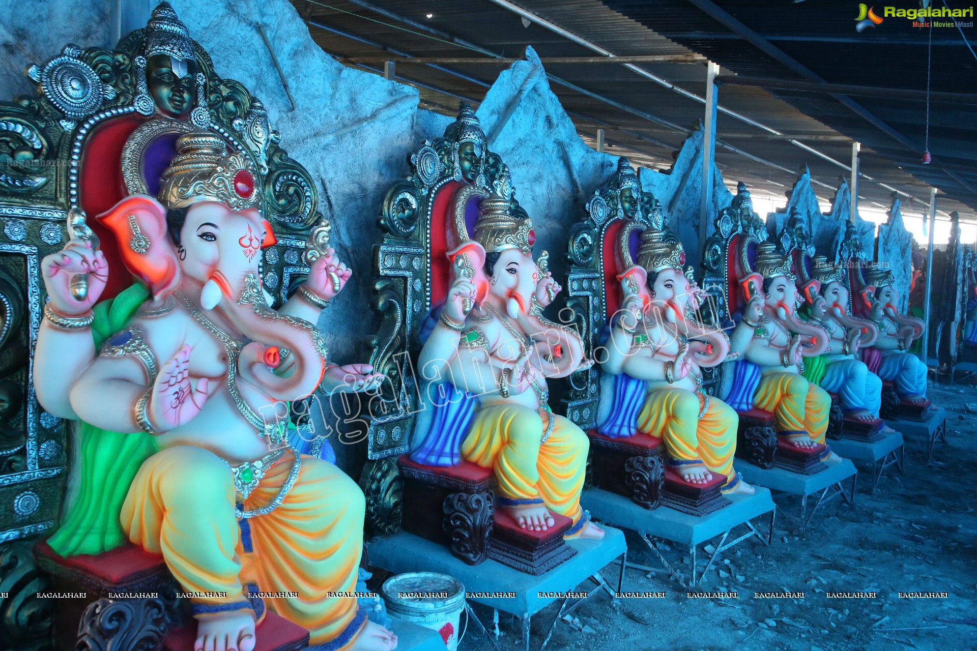 Hyderabad's Ganesh Festival Idols 2019