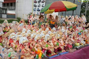 Hyderabad's Ganesh Festival Idols