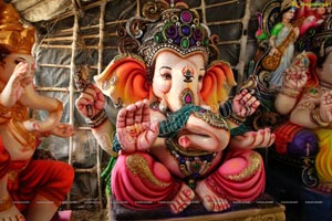 Hyderabad's Ganesh Festival Idols