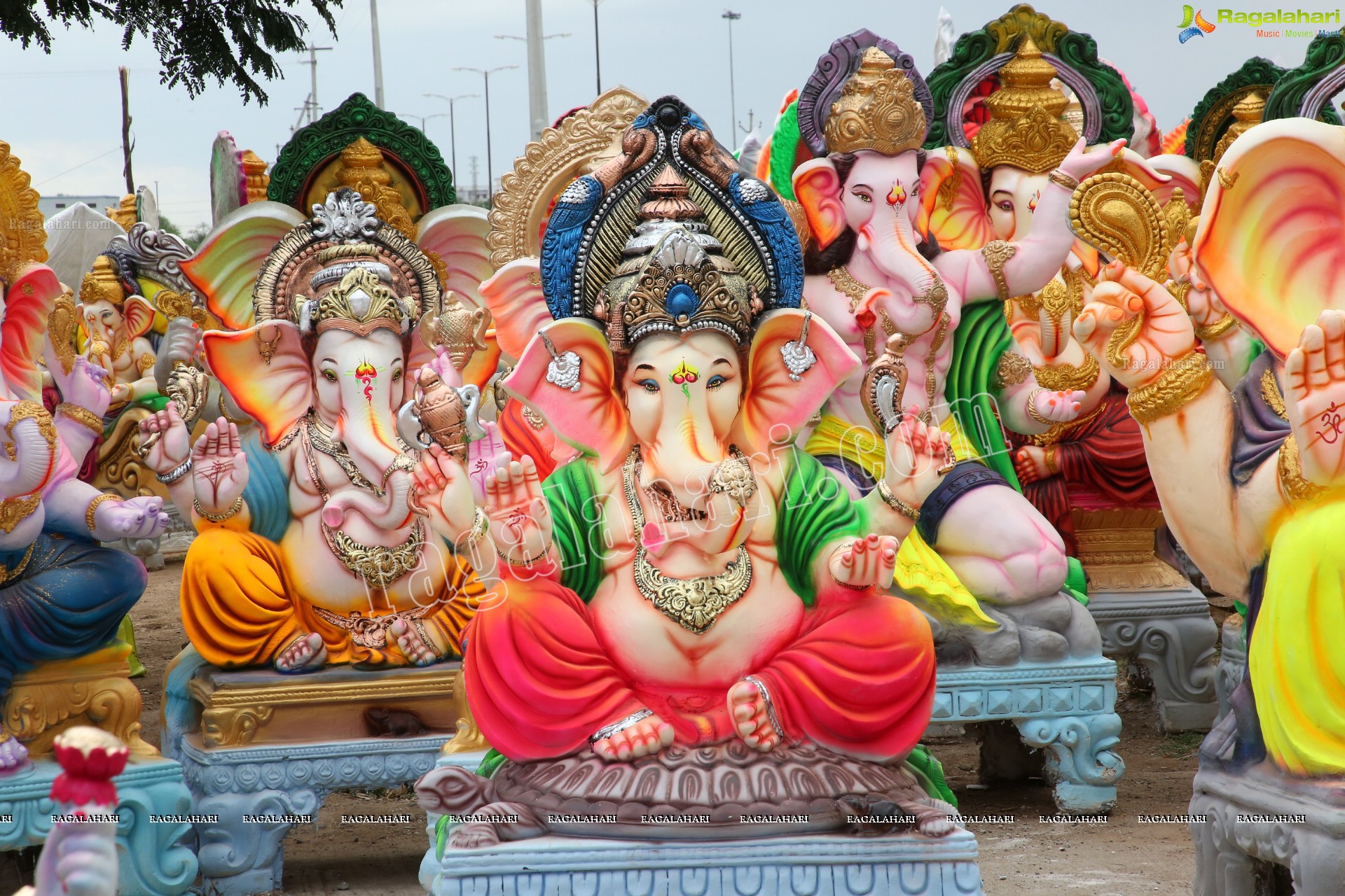 Hyderabad's Ganesh Festival Idols 2019