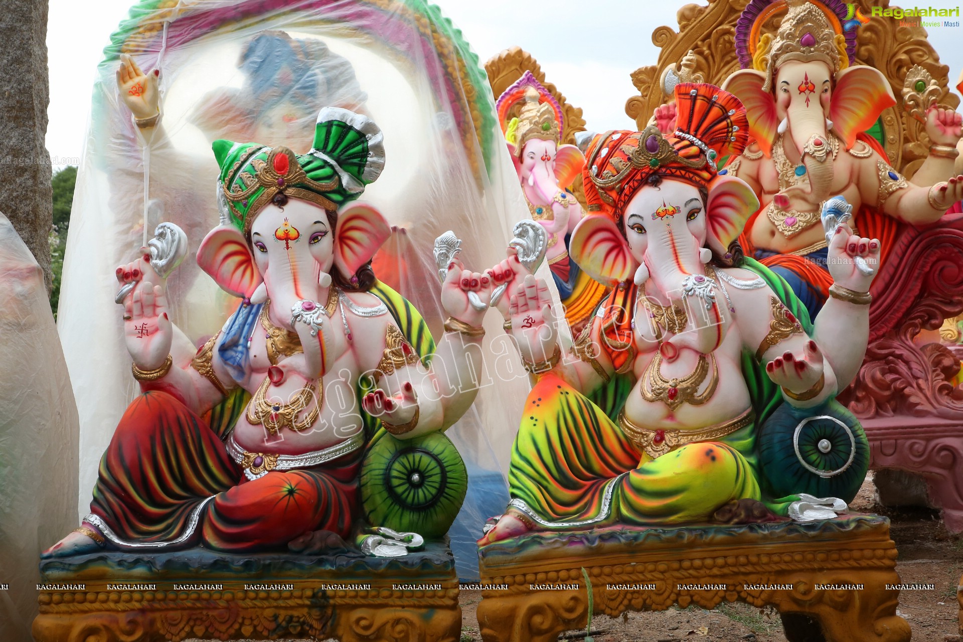 Hyderabad's Ganesh Festival Idols 2019