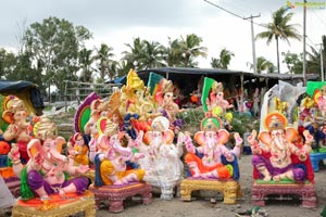 Hyderabad's Ganesh Festival Idols