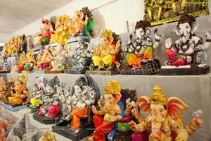 Hyderabad's Ganesh Festival Idols