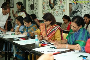 Ikebana Painting Workshop at Aalankritha Art Gallery