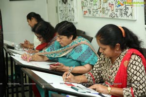 Ikebana Painting Workshop at Aalankritha Art Gallery