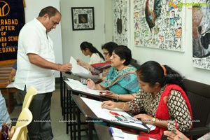 Ikebana Painting Workshop at Aalankritha Art Gallery