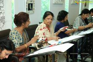 Ikebana Painting Workshop at Aalankritha Art Gallery