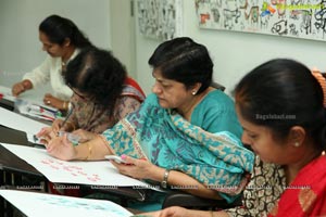 Ikebana Painting Workshop at Aalankritha Art Gallery