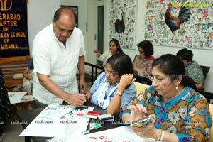 Ikebana Painting Workshop at Aalankritha Art Gallery