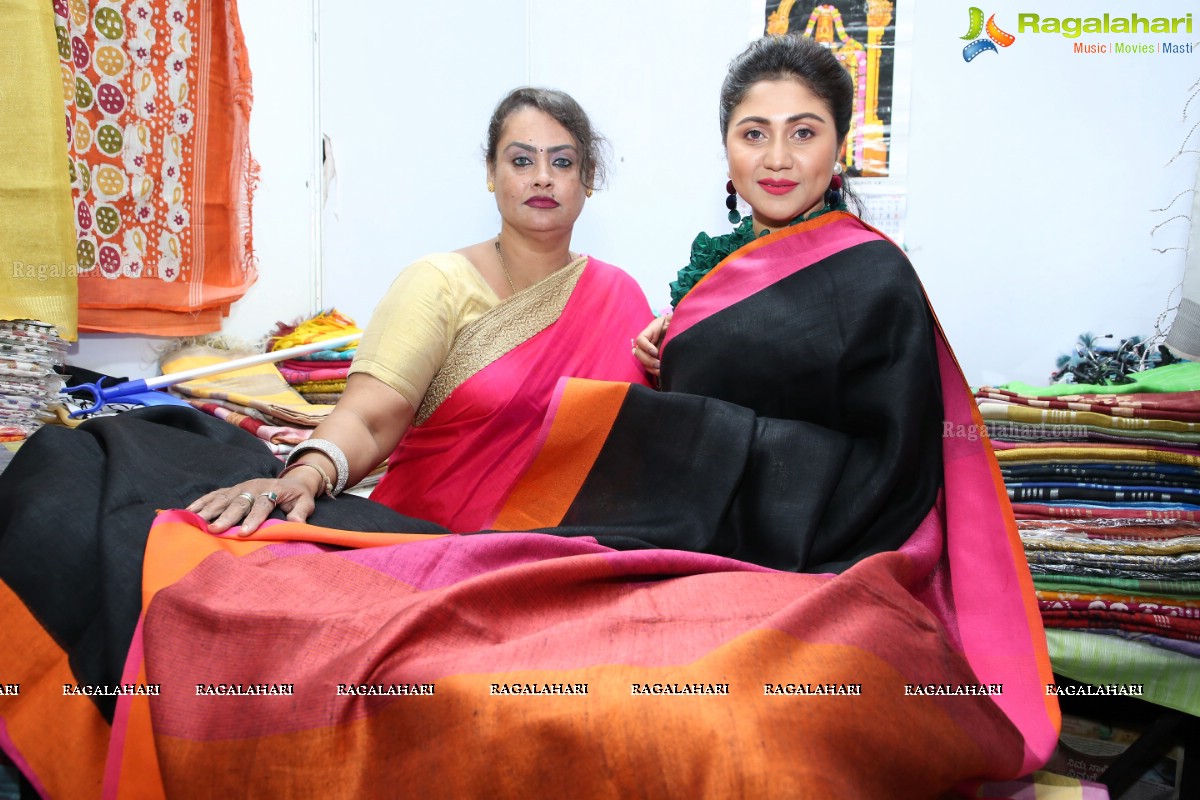 Kala Silk Expo Launch by Meghali at Kalinga Bhavan, Banjara Hills in Hyderabad