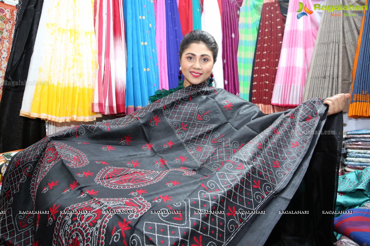 Kala Silk Expo Launch by Meghali at Kalinga Bhavan, Banjara Hills in Hyderabad