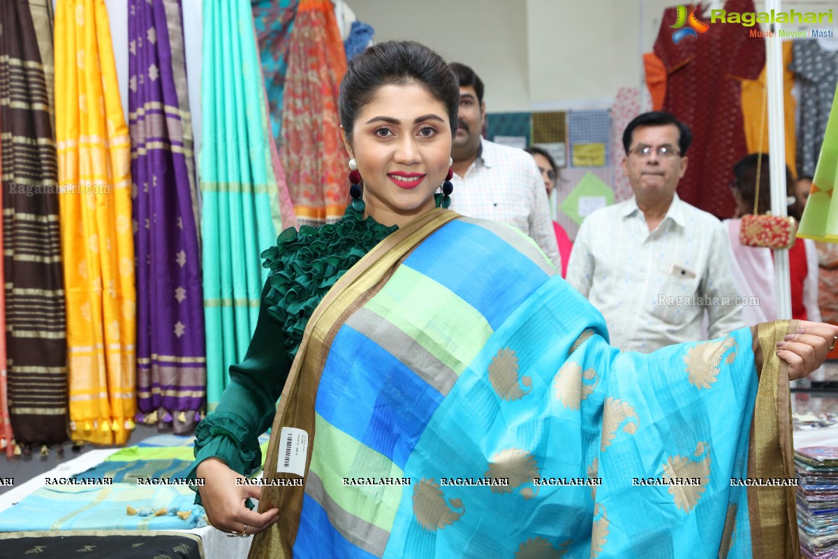 Kala Silk Expo Launch by Meghali at Kalinga Bhavan, Banjara Hills in Hyderabad