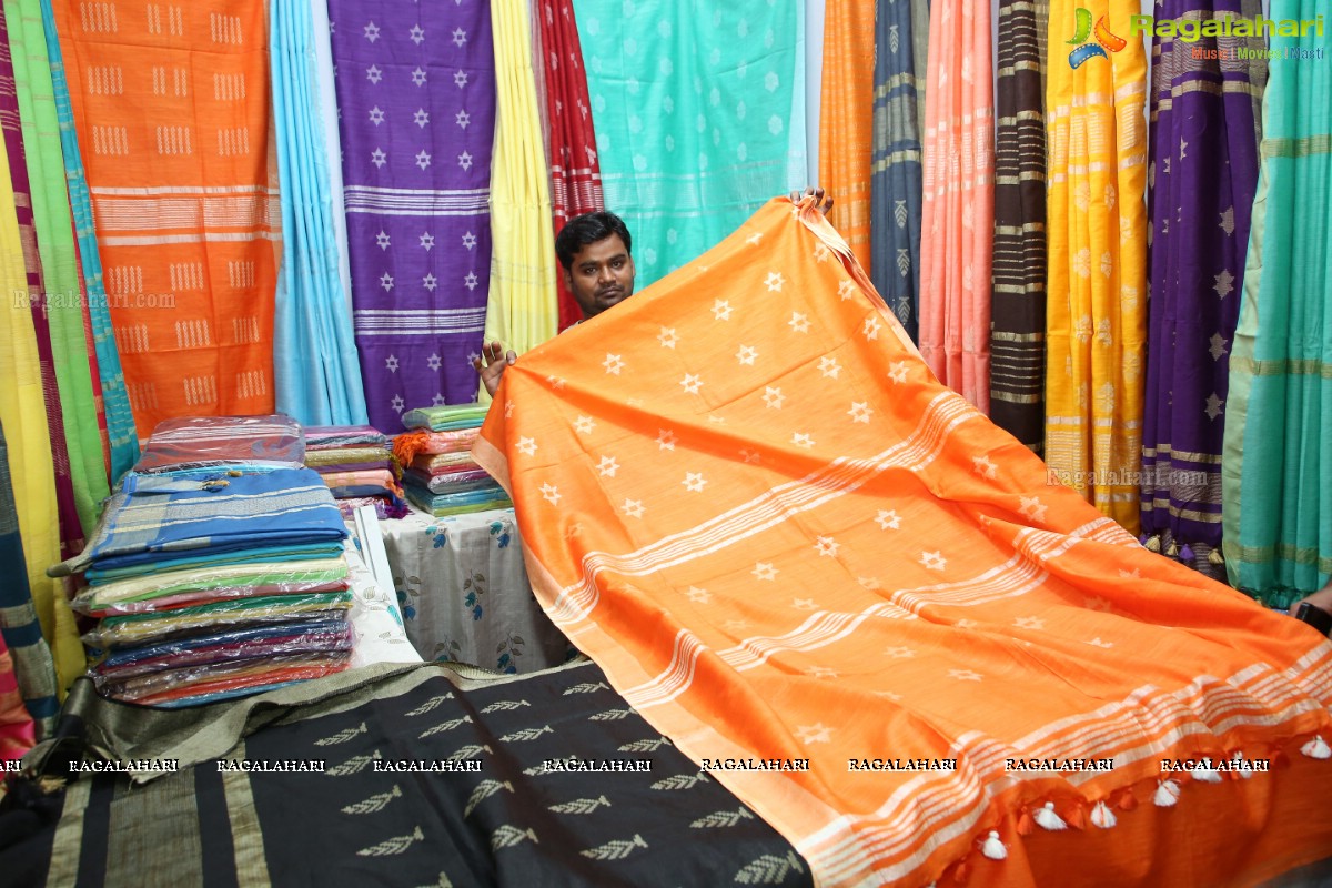 Kala Silk Expo Launch by Meghali at Kalinga Bhavan, Banjara Hills in Hyderabad