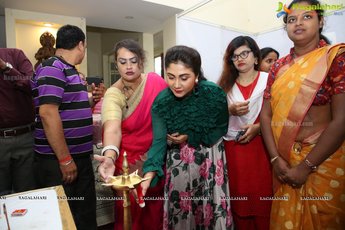 Kala Silk Expo Launch by Meghali at Kalinga Bhavan, Banjara Hills in Hyderabad