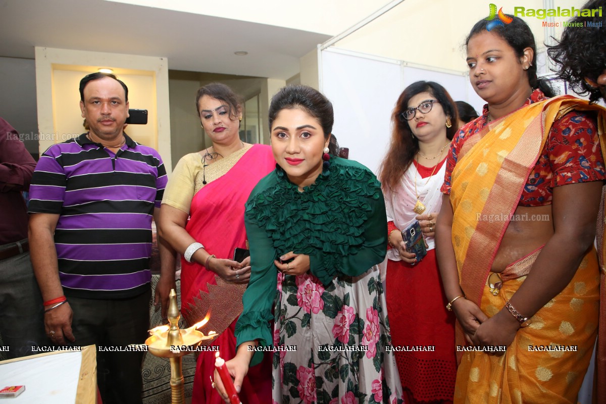 Kala Silk Expo Launch by Meghali at Kalinga Bhavan, Banjara Hills in Hyderabad