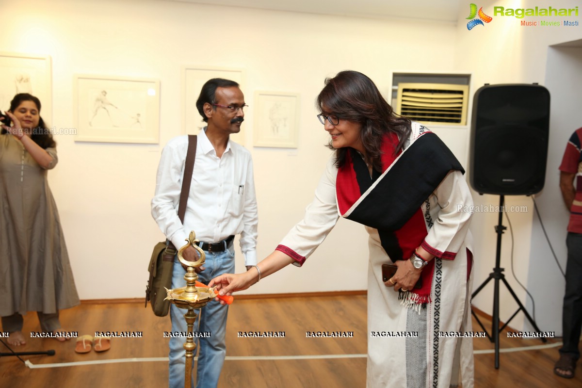 Mahatma 150 Drawings at Kalakriti Art Gallery