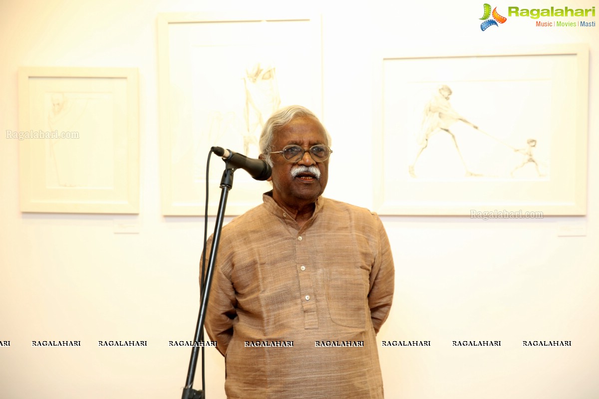 Mahatma 150 Drawings at Kalakriti Art Gallery