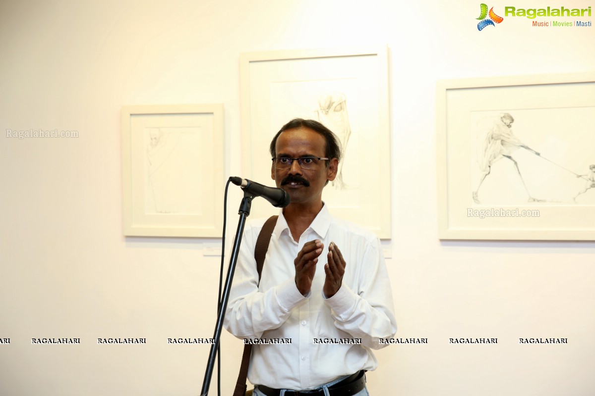 Mahatma 150 Drawings at Kalakriti Art Gallery