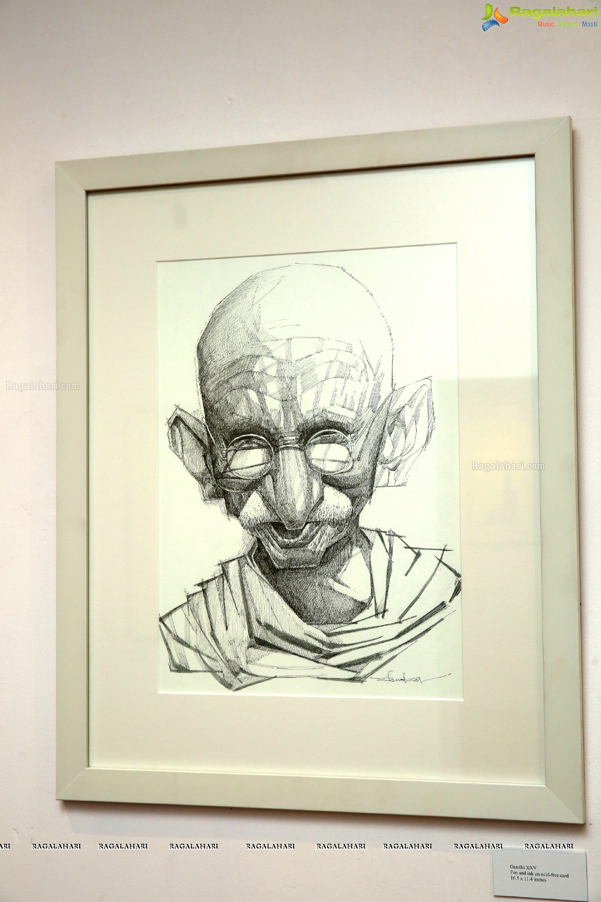 Mahatma 150 Drawings at Kalakriti Art Gallery