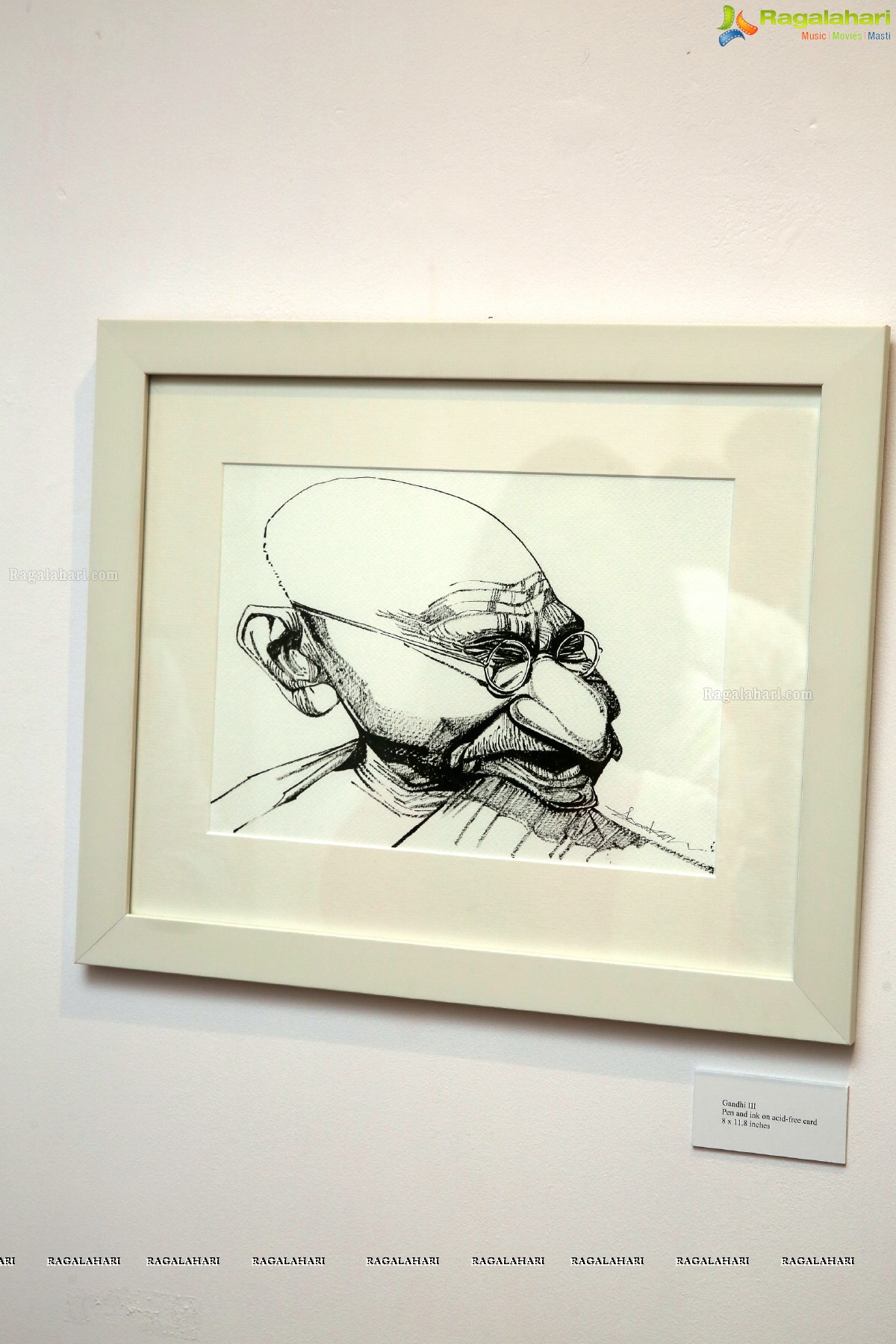 Mahatma 150 Drawings at Kalakriti Art Gallery